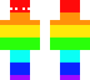 rainbow man