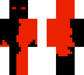 red and black