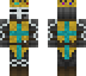 royal crusader with a crown