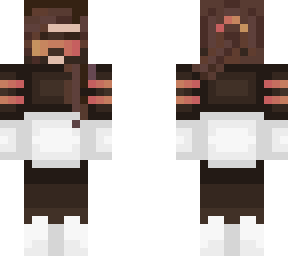 ski jacket edit with darker hair