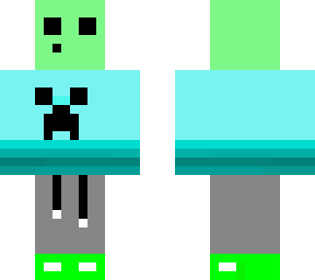 slime con ropa de creeper