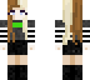 split hair e-girl