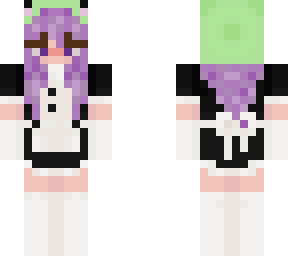 violet froggy maid