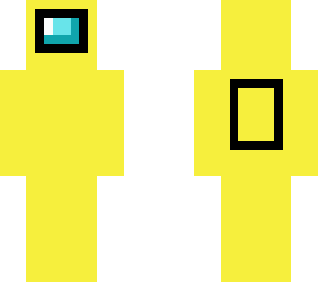 yellow among us character