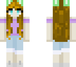 again, a half finished skin