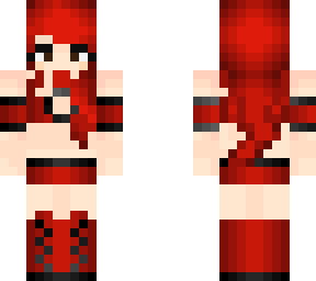 all red everything! (eva marie wwe)