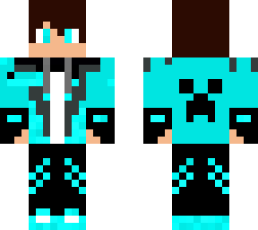 blue gamer creeper *in progress*