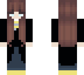 brown hair huffelpuff girl