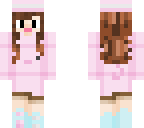 brown hair pig girl