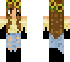 corrupted sunflower girl