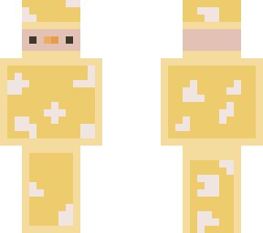 duck suit w beret