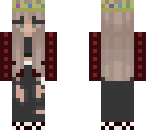 egirl skin with crown