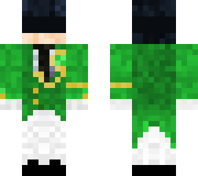 emerald suit