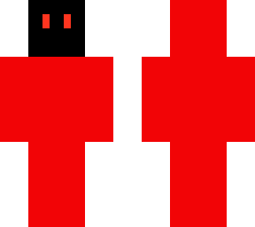 evil red man