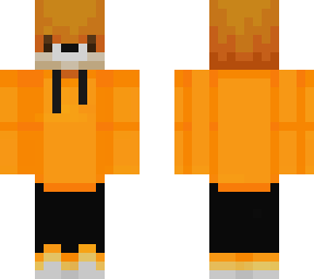 fox with hoodie