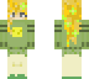 green slime girl