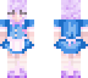 maid but colourful <3