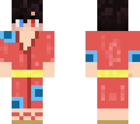 me in luffy kimono