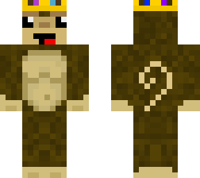 monkeee skin with crown!