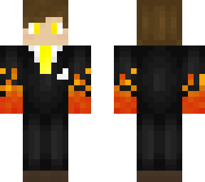 my skin with fire