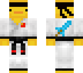 nonja duck with sword