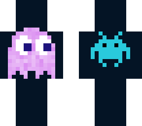pack man + space invaders
