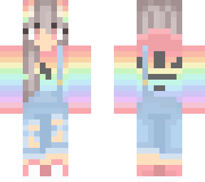 pastel rainbow queen
