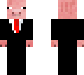 pig in a suit
