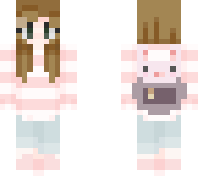 pink with bunny backpack