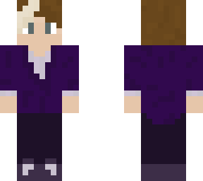 purple suit