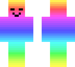 rainbow skin