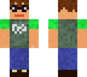 random boy with glasses