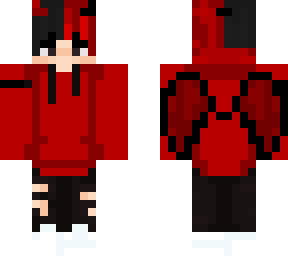 red demon boy with wings