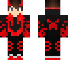 red gamer demon boi (made it for a friend :>)