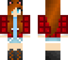 red jacket girl