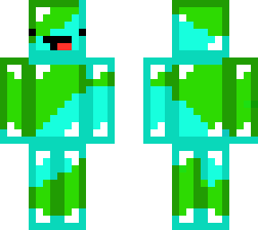 skeppy with blue and green