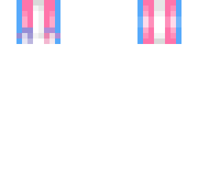trans flag hair base