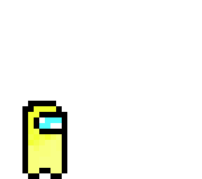 yellow amoung us character