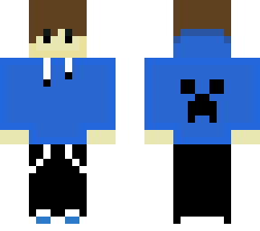 a guy in a creeper cool hoodie