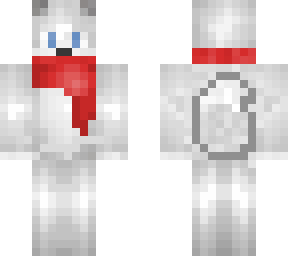 arctic wolf with scarf base