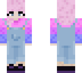 bi with overalls
