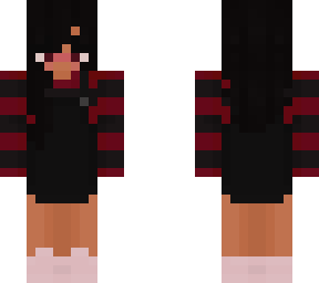 black and red