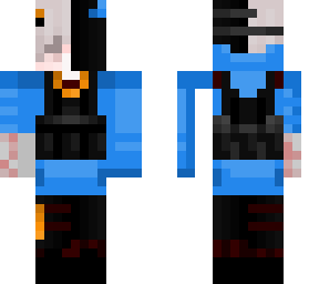 blue "soldier"