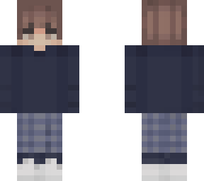 blue pajamas