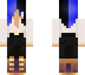 blue pirate version but i remember to finish the honking hair