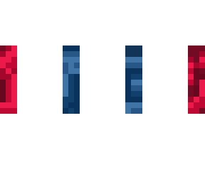 brazo azul y rojo