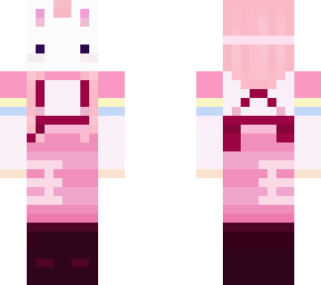 candace with bunny mask