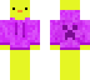 duck with pink jacket