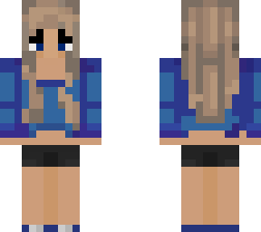 e girl blue purpled