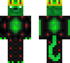 emerald wolf king in armor
